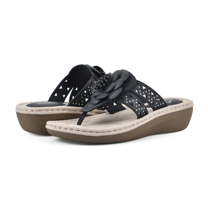 Cynthia Sandal - Navy