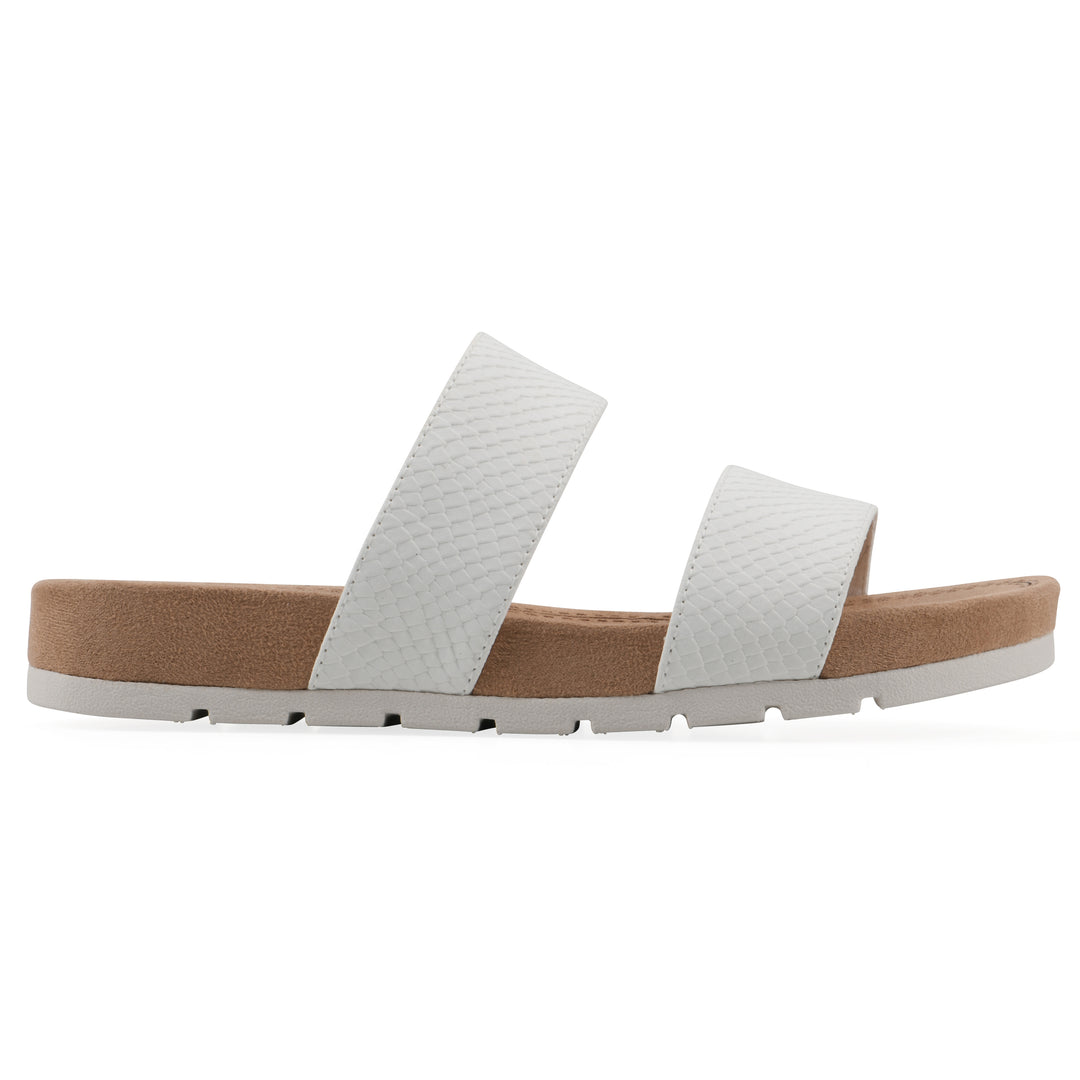 Tahlie Sandal - White