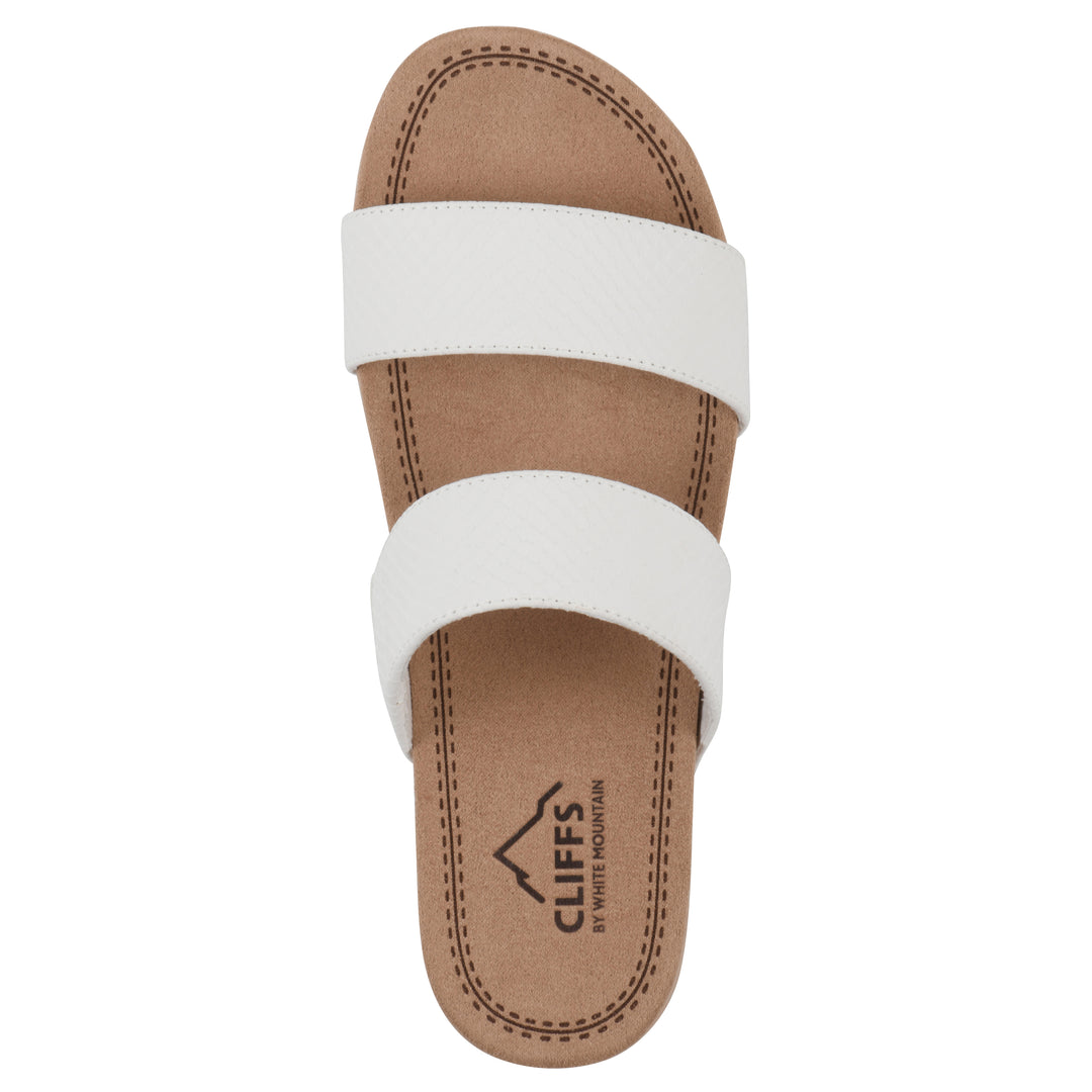 Tahlie Sandal - White