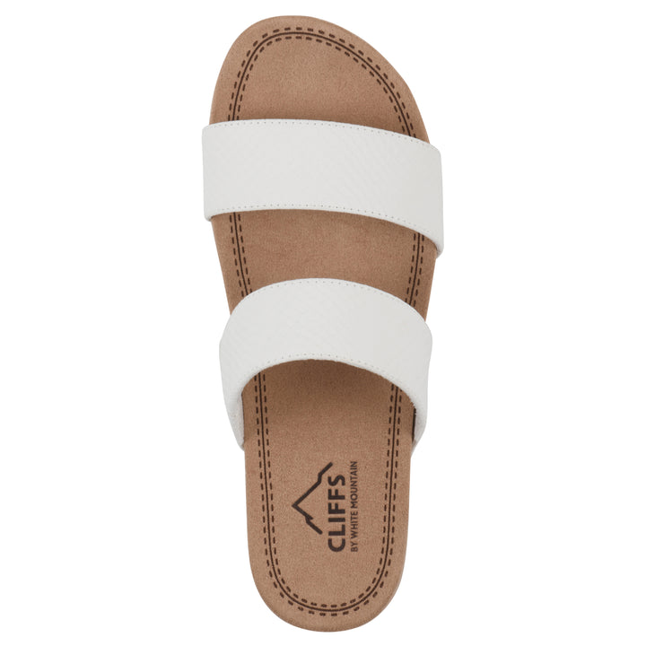 Tahlie Sandal - White