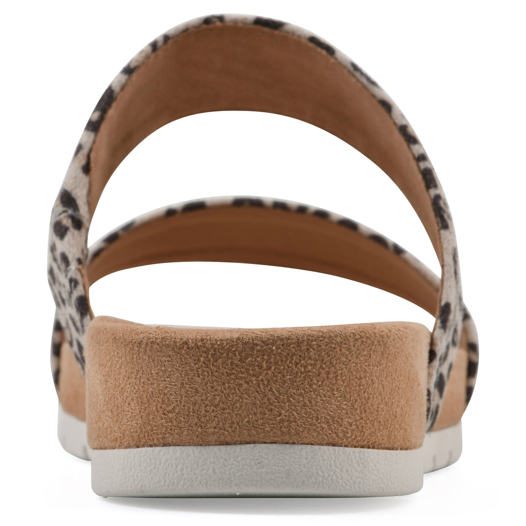 Tahlie Sandal - Natural Leopard
