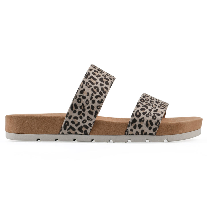 Tahlie Sandal - Natural Leopard