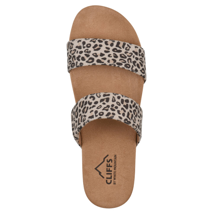 Tahlie Sandal - Natural Leopard