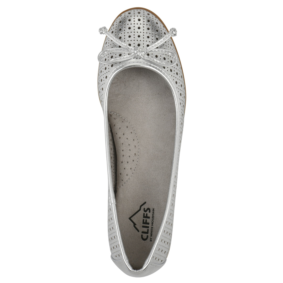 Cheryl Flat - Platino Metallic