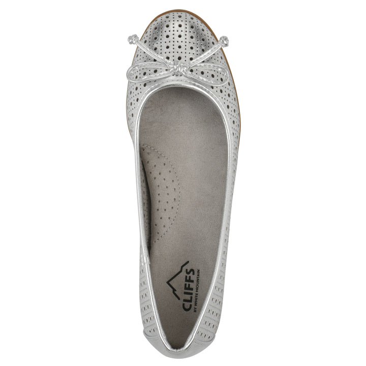 Cheryl Flat - Platino Metallic