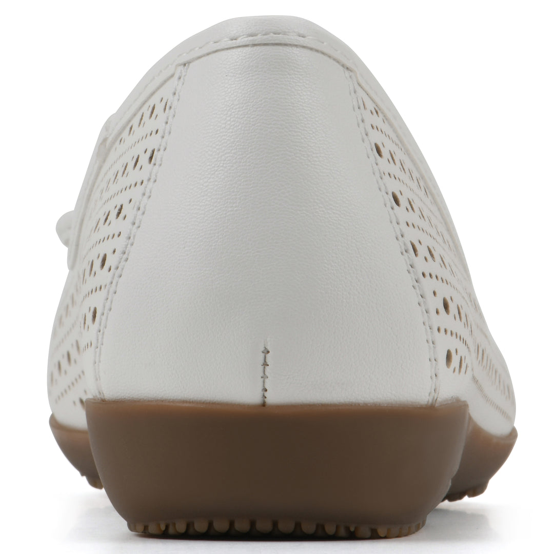 Cheryl Flat - White