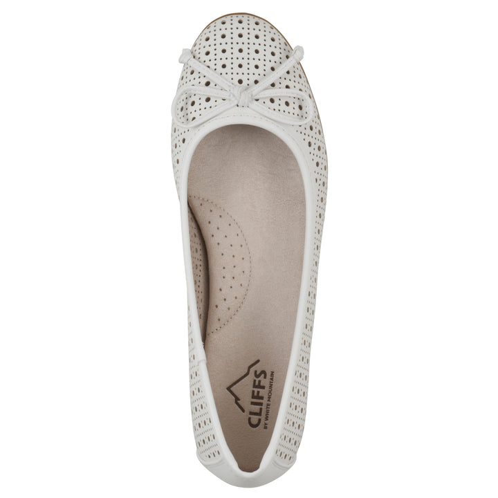 Cheryl Flat - White