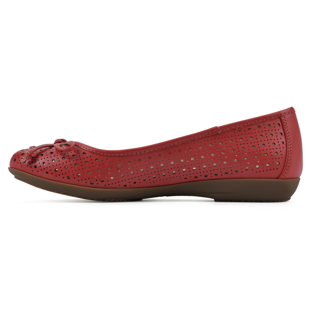 Cheryl Flat - Red