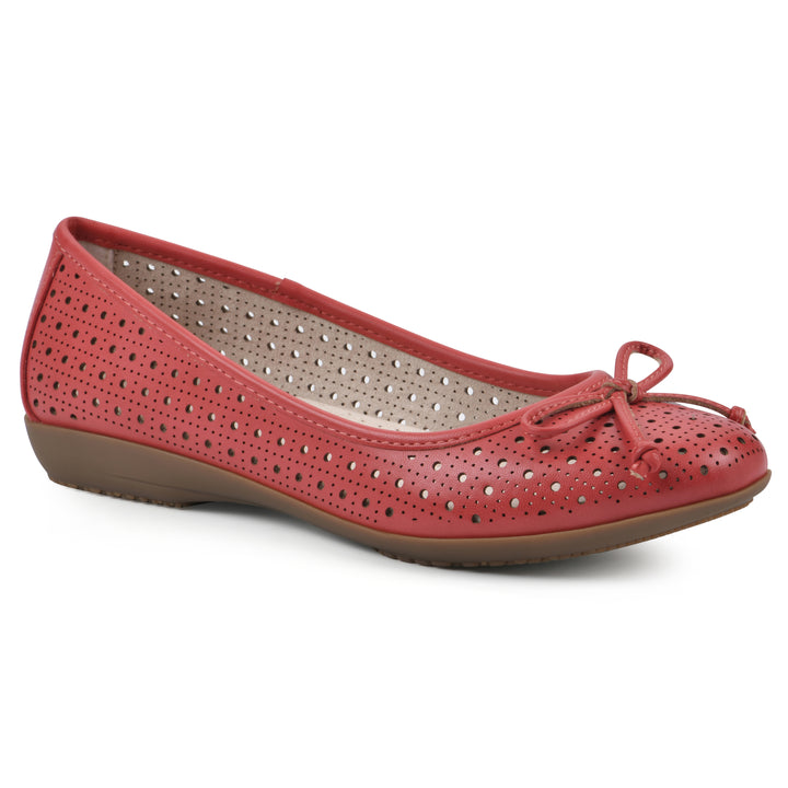 Cheryl Flat - Red