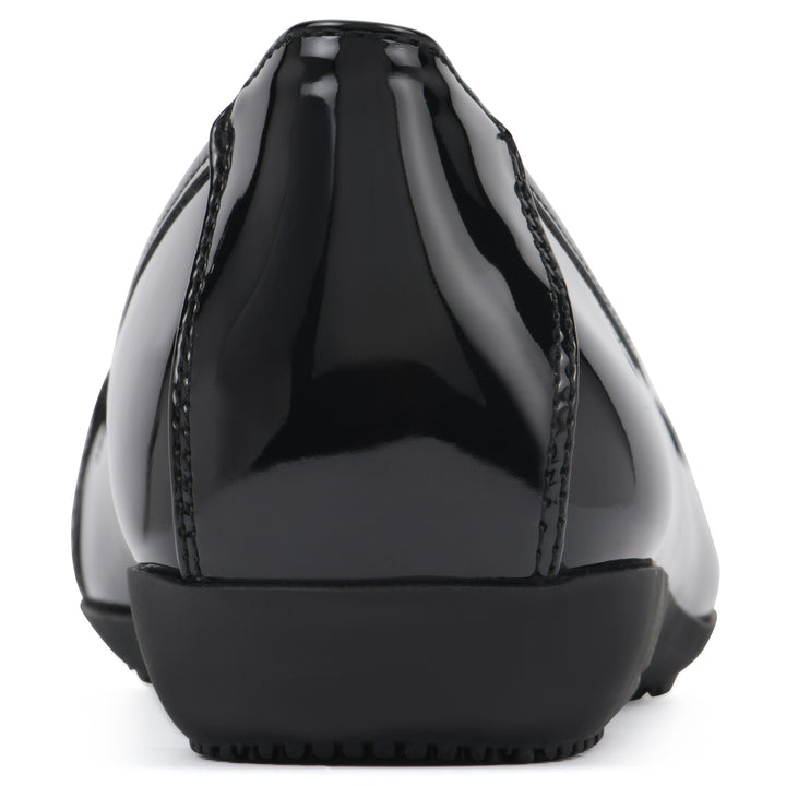 Charmed Flat - Black Patent