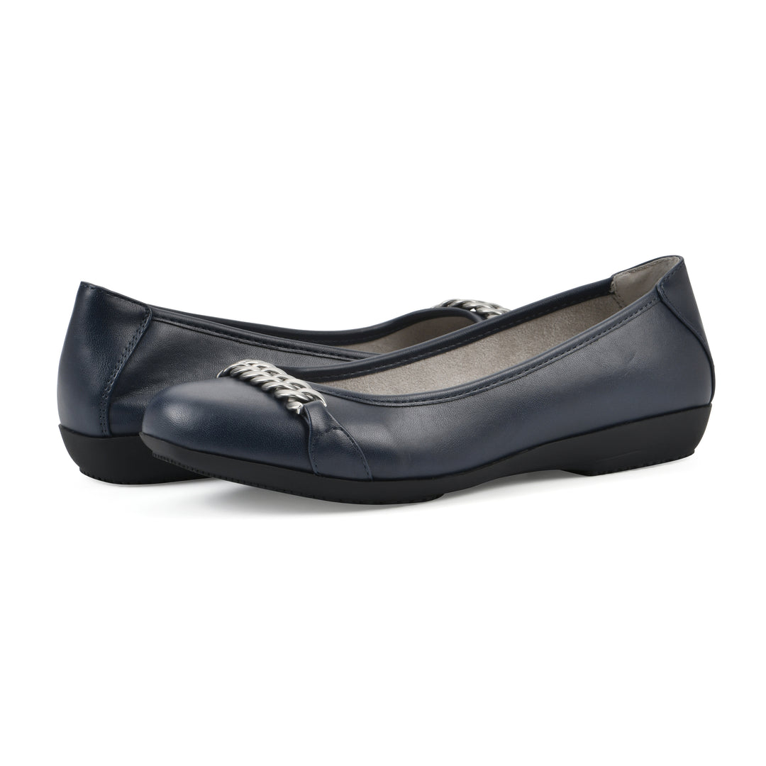 Charmed Flat - Navy