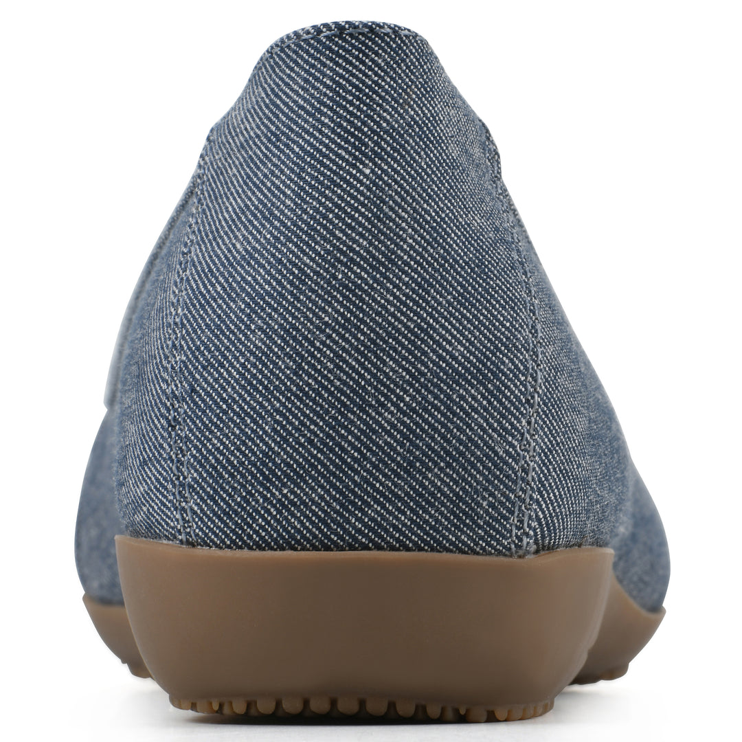 Charmed Flat - Denim Blue