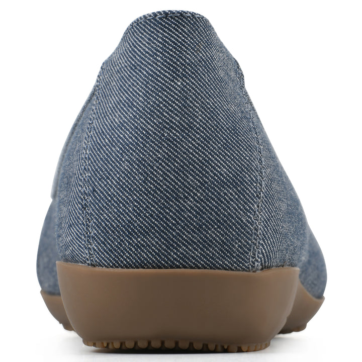 Charmed Flat - Denim Blue