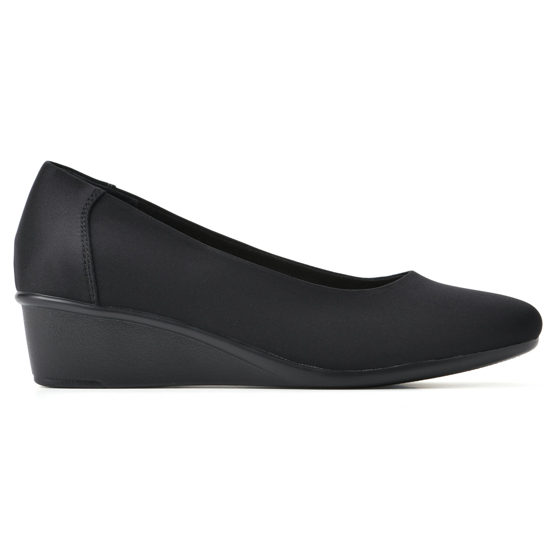 Boldness Wedge - Black Nylon White Mountain Shoes Boldness Wedge - Black Nylon White Mountain Shoes