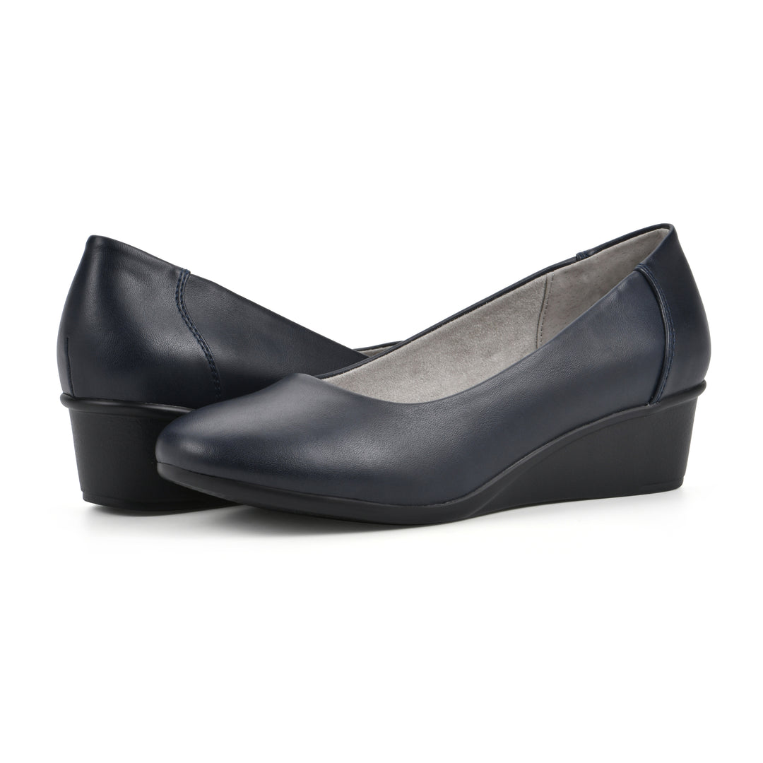 Boldness Wedge - Navy Nylon