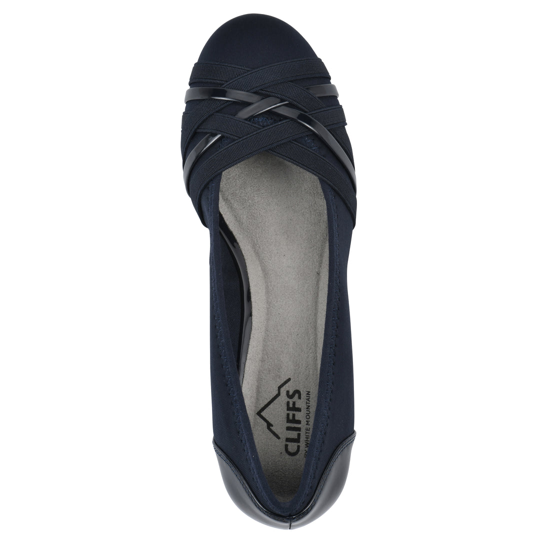 Bowie Wedge - Navy Nylon