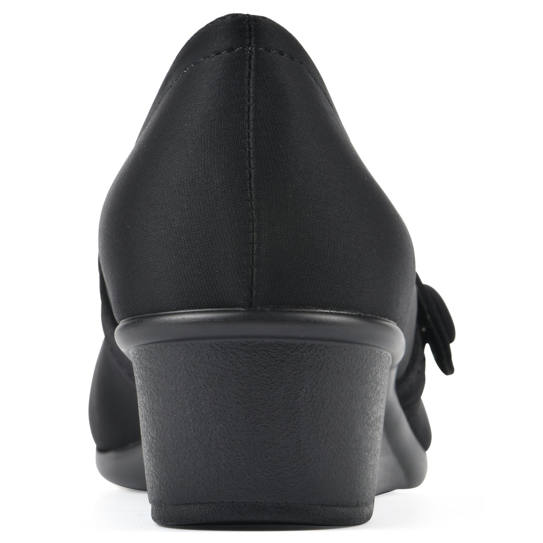 Brightly Wedge - Black Nylon