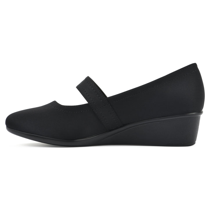 Brightly Wedge - Black Nylon