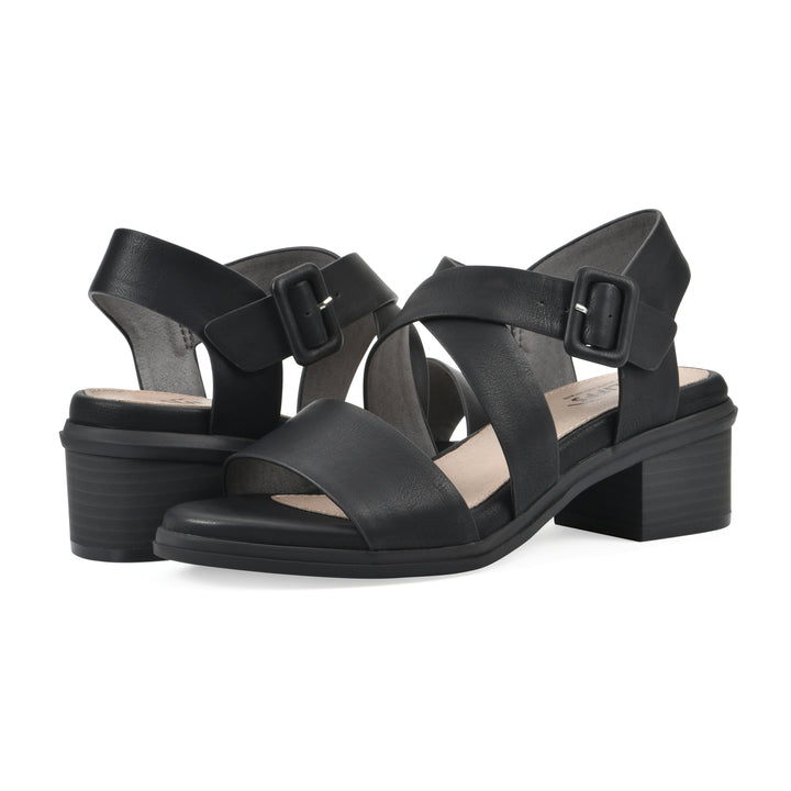 Cordovan Heeled Sandal