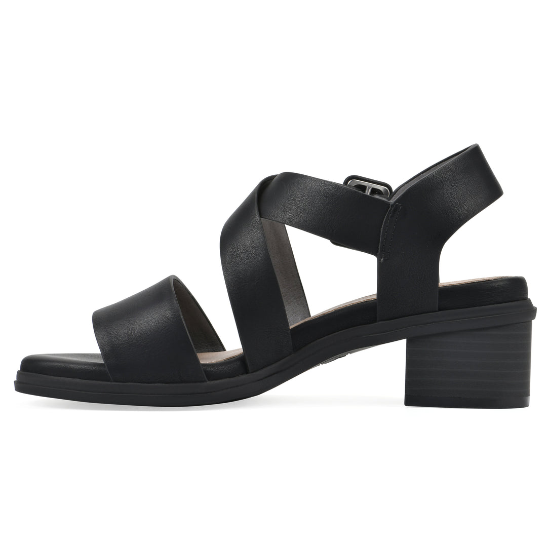 Cordovan Heeled Sandal