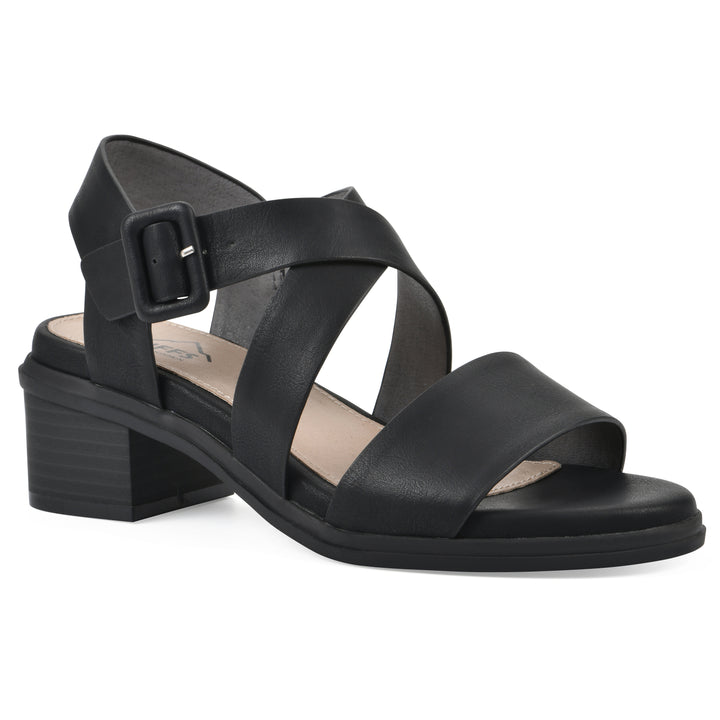 Cordovan Heeled Sandal