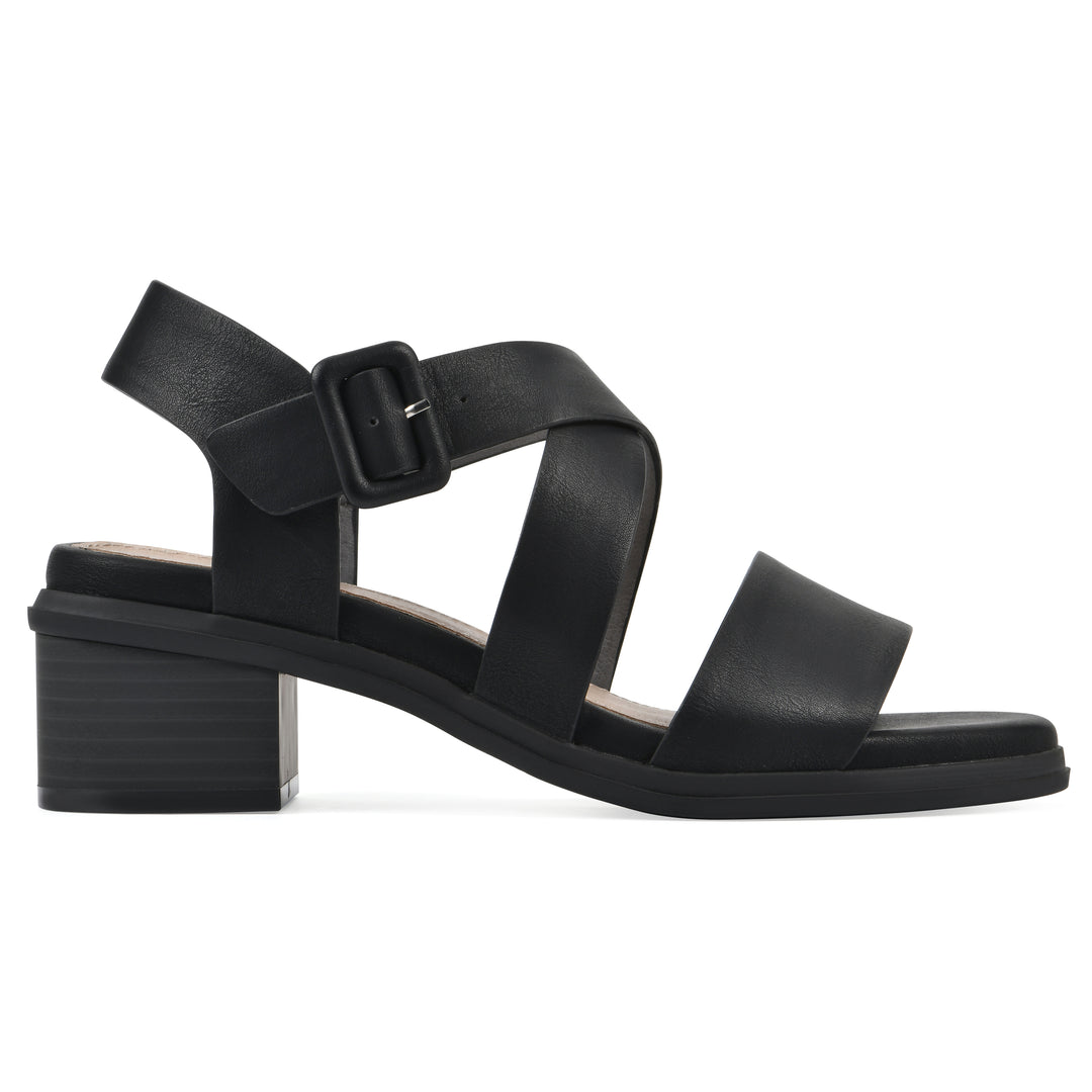 Cordovan Heeled Sandal