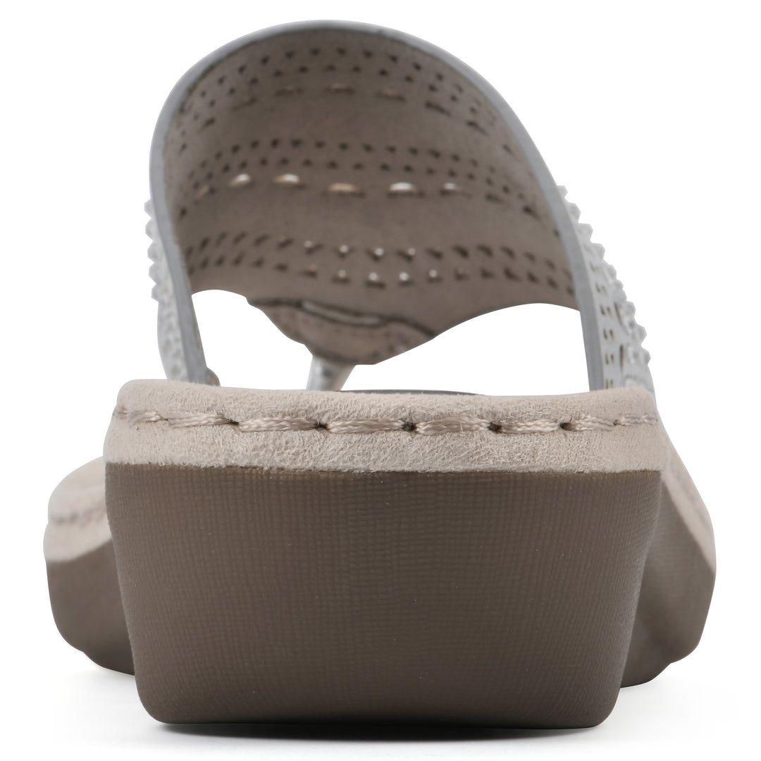 Comate Sandal - Silver Metallic