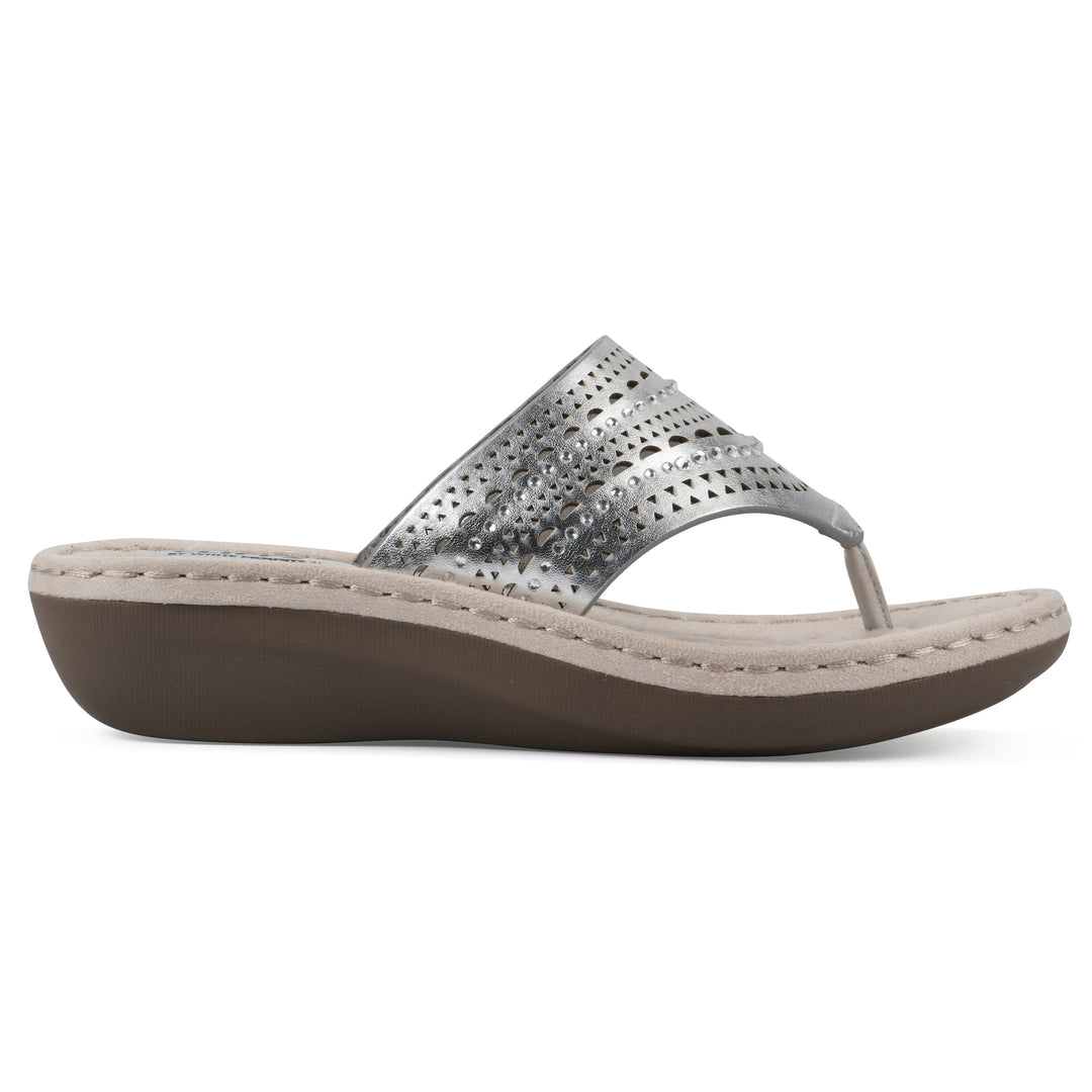 Comate Sandal - Silver Metallic
