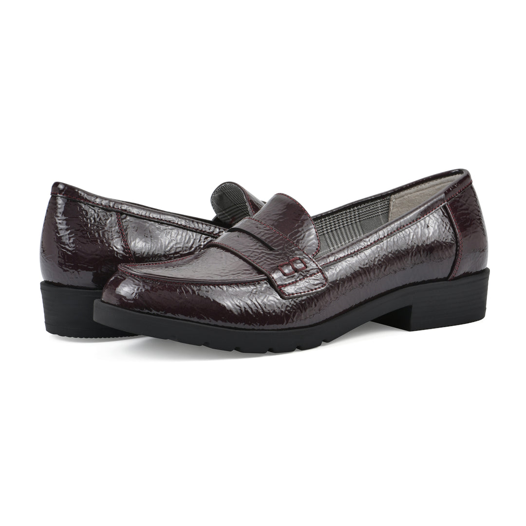 Galah Loafer - Burgundy Patent