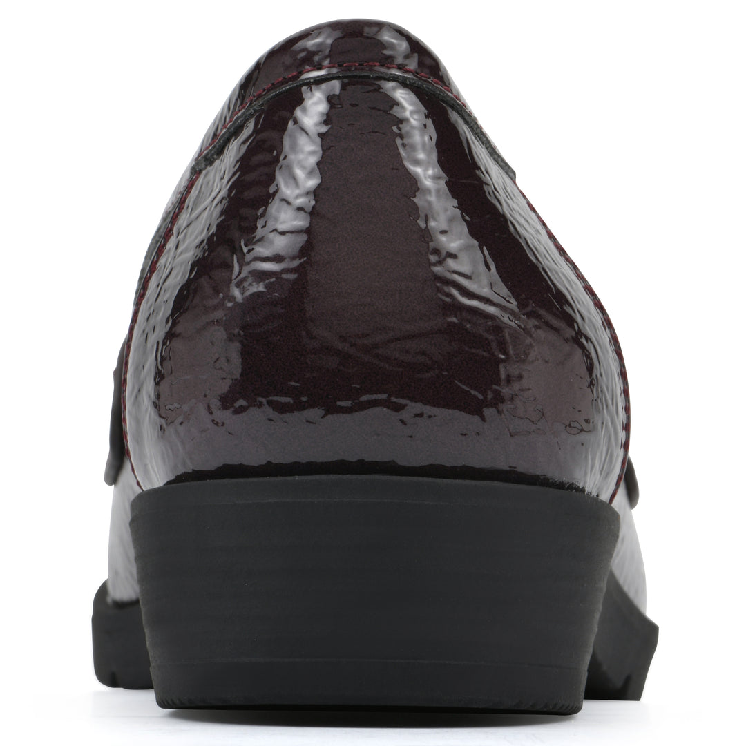 Galah Loafer - Burgundy Patent