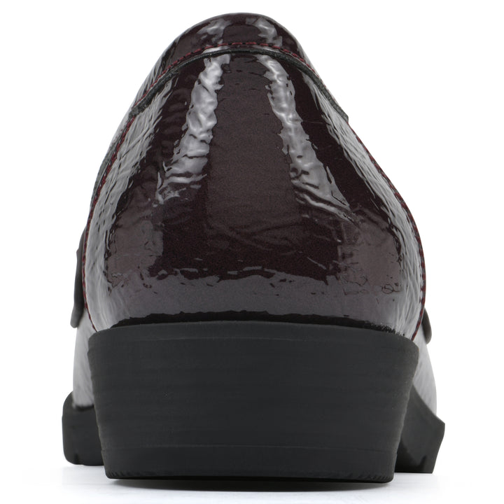 Galah Loafer - Burgundy Patent