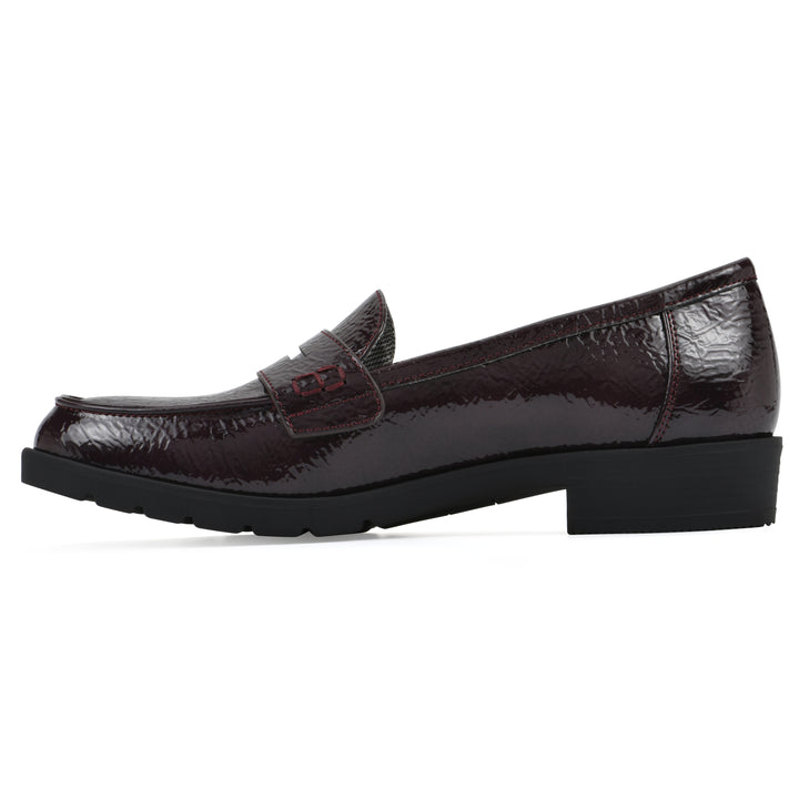 Galah Loafer - Burgundy Patent