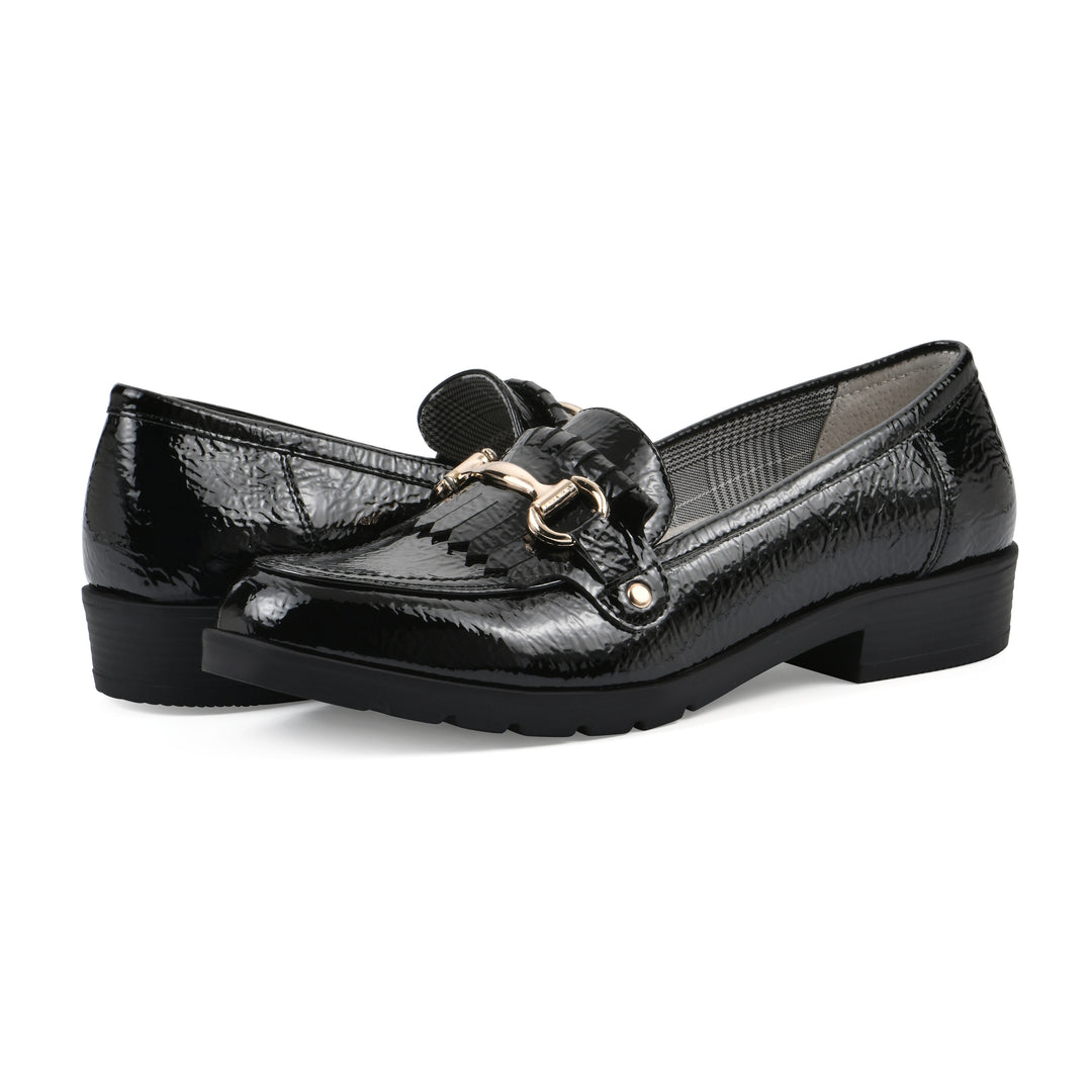 Galeena Loafer - Black Patent
