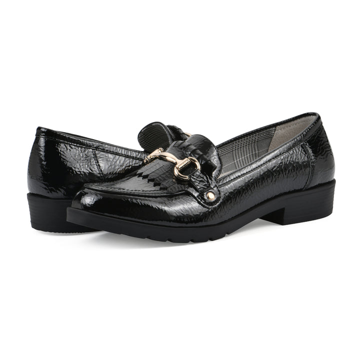 Galeena Loafer - Black Patent