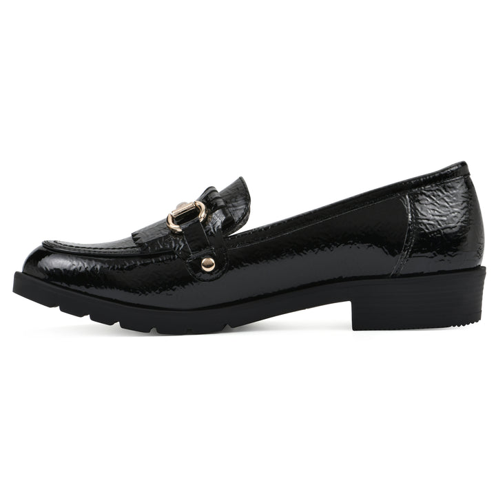 Galeena Loafer - Black Patent