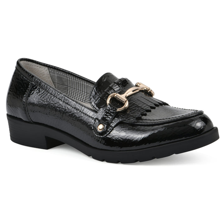 Galeena Loafer - Black Patent