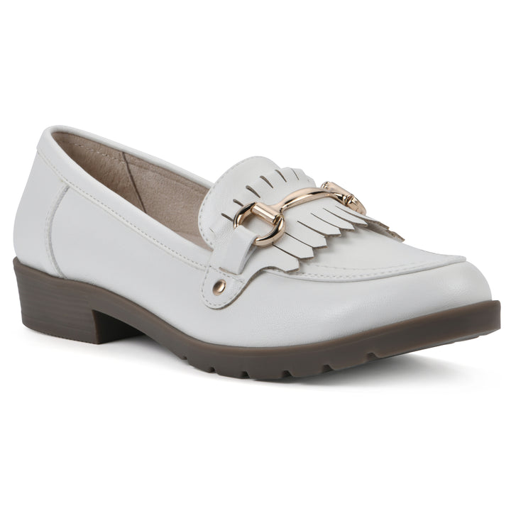 Galeena Loafer - White