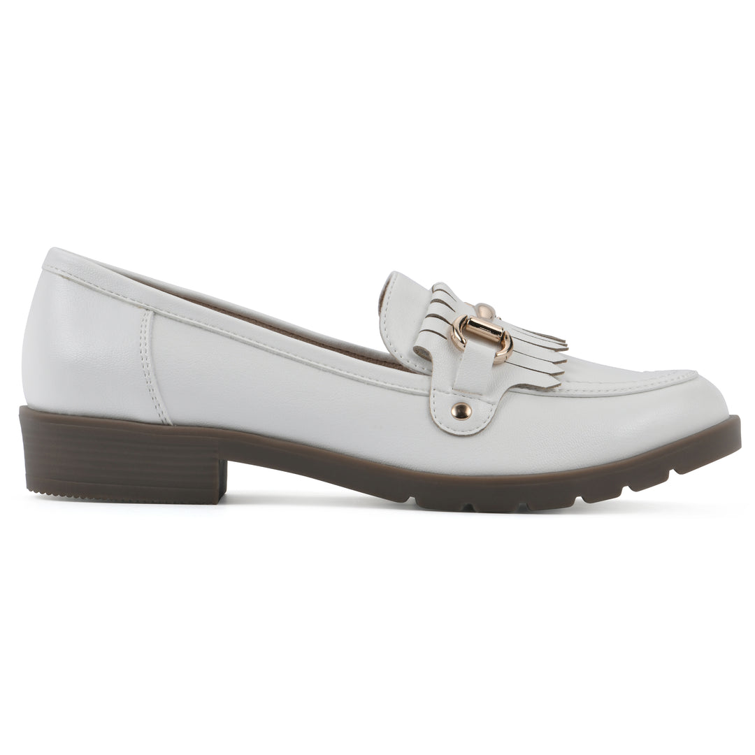 Galeena Loafer - White