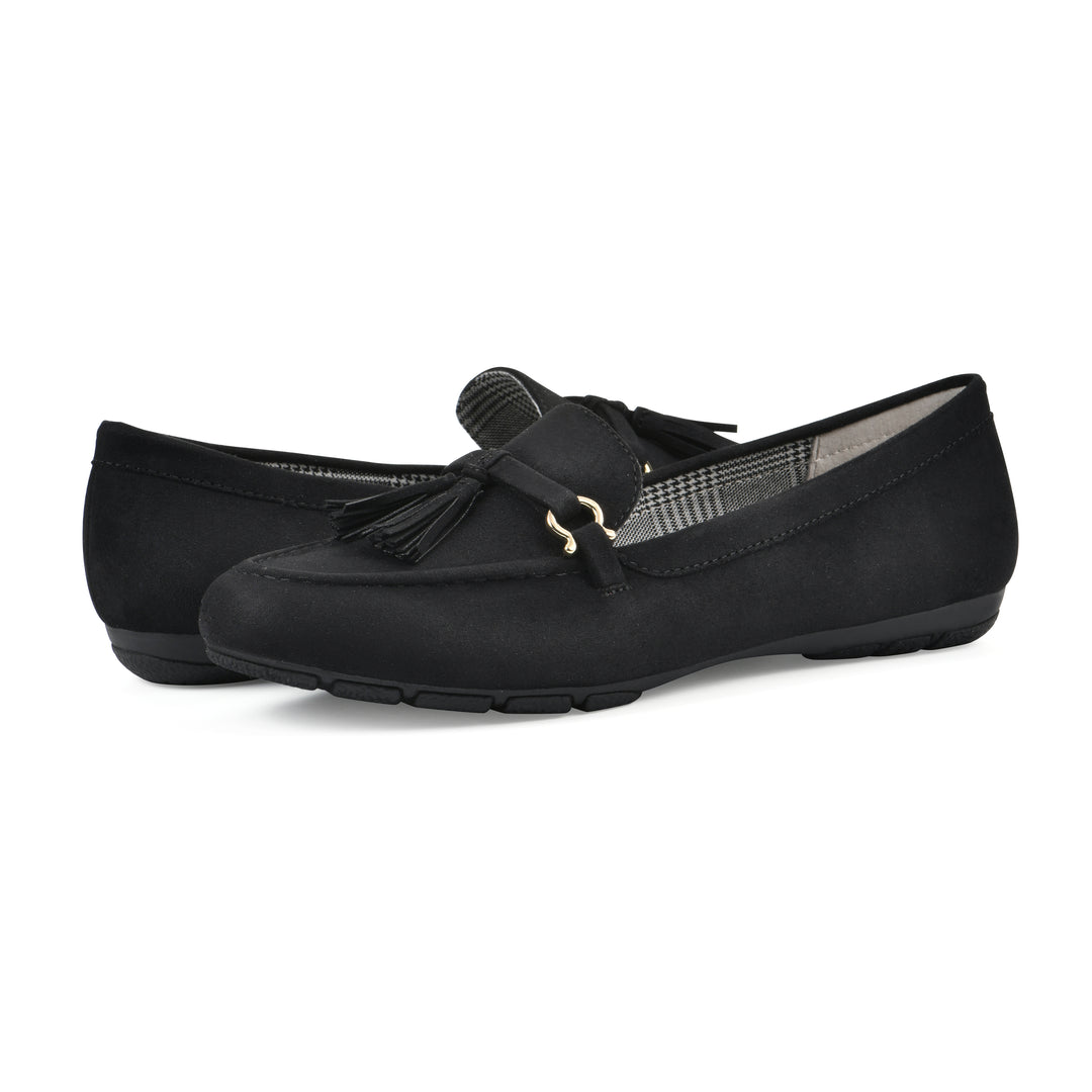 Gush Loafer - Black Fabric