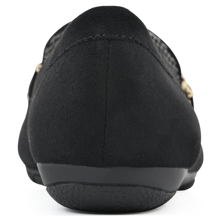 Gush Loafer - Black Fabric