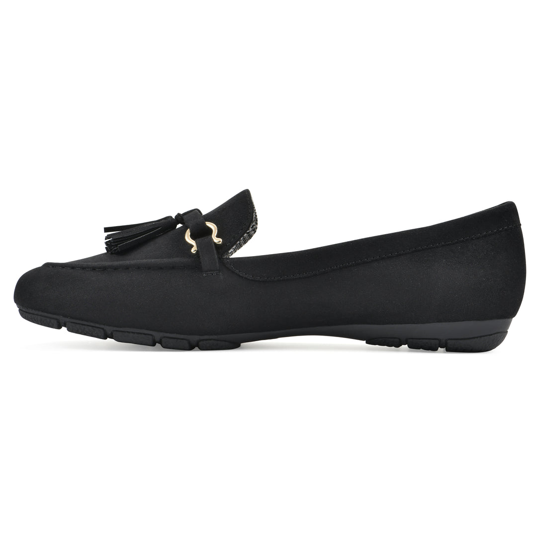 Gush Loafer - Black Fabric