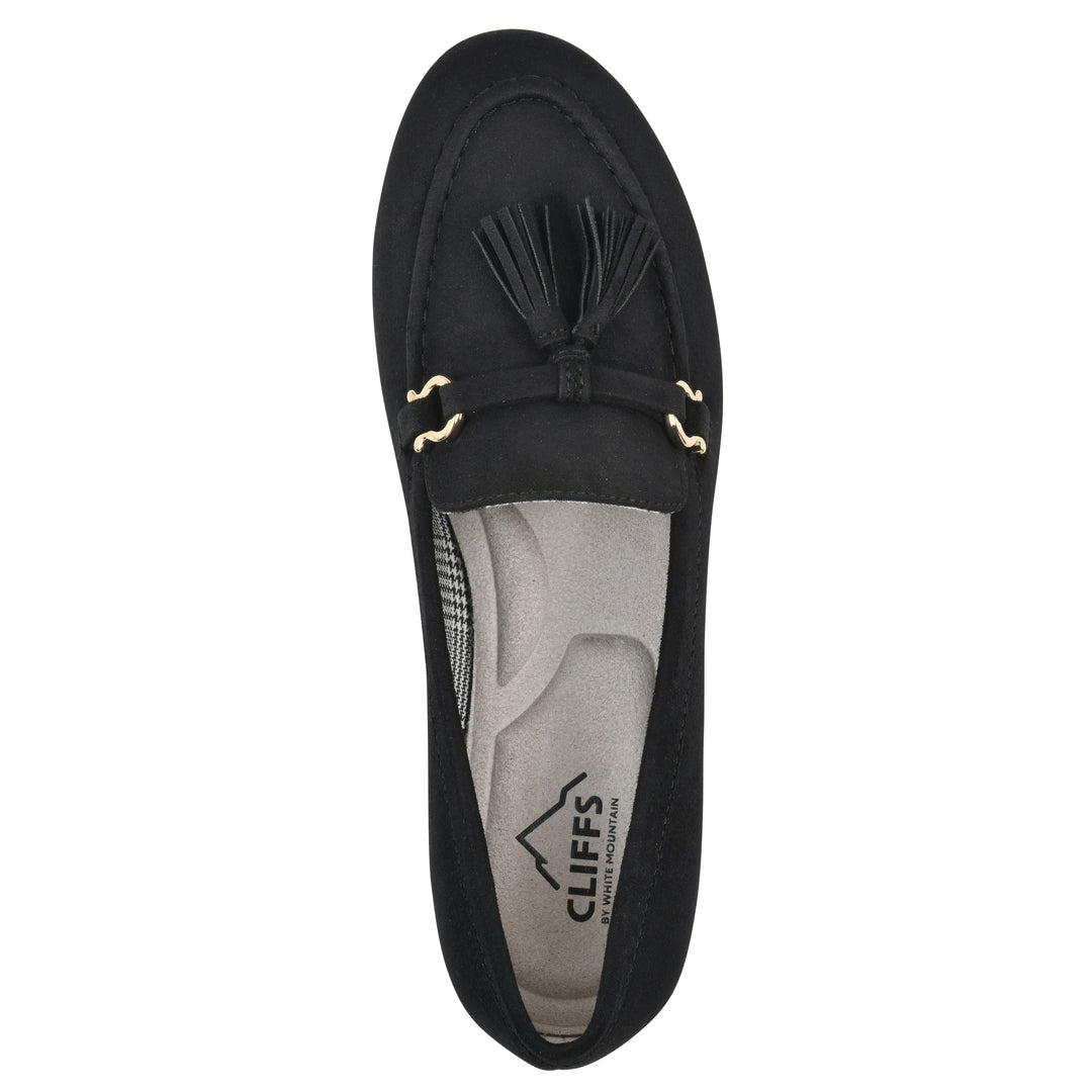 Gush Loafer - Black Fabric