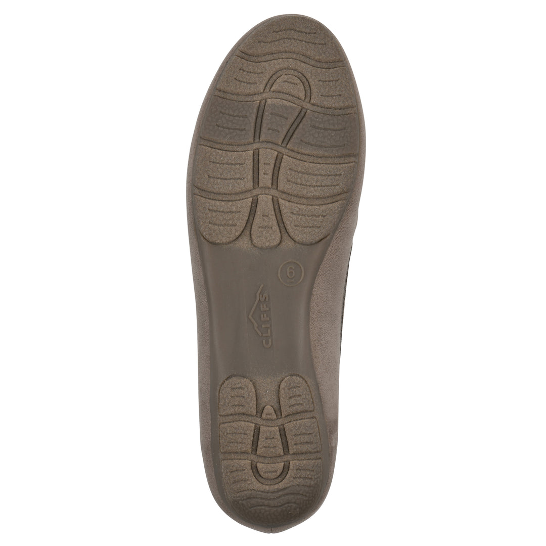 Gush Loafer - Taupe Fabric
