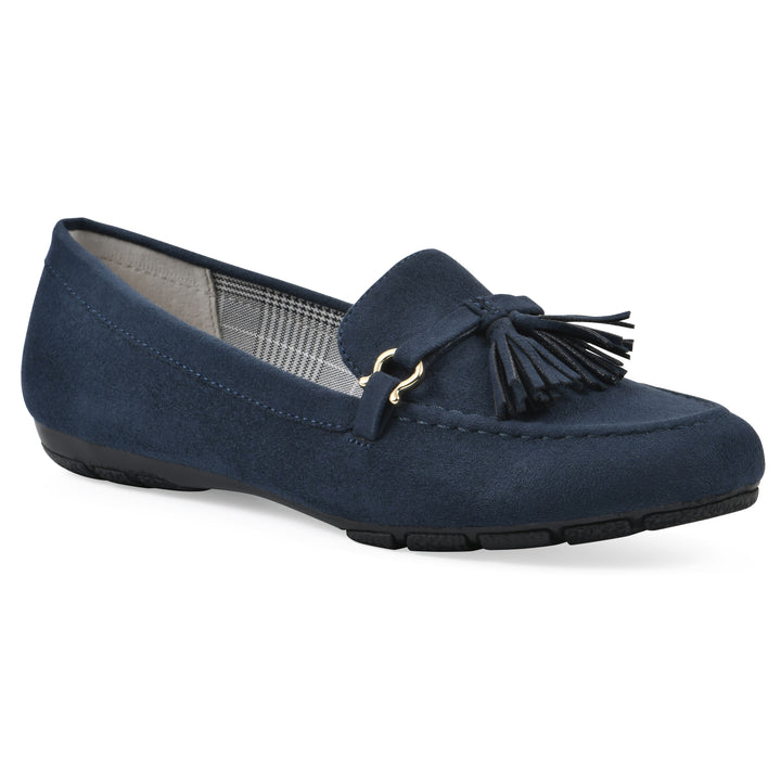 Gush Loafer - Navy Fabric