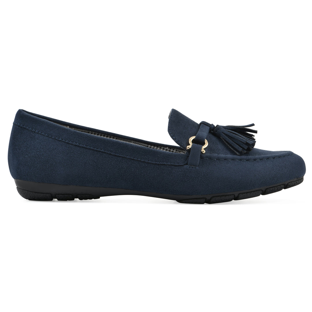 Gush Loafer - Navy Fabric
