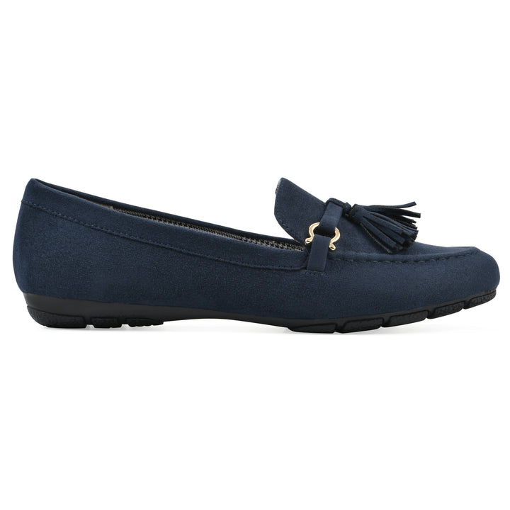 Gush Loafer - Navy Fabric
