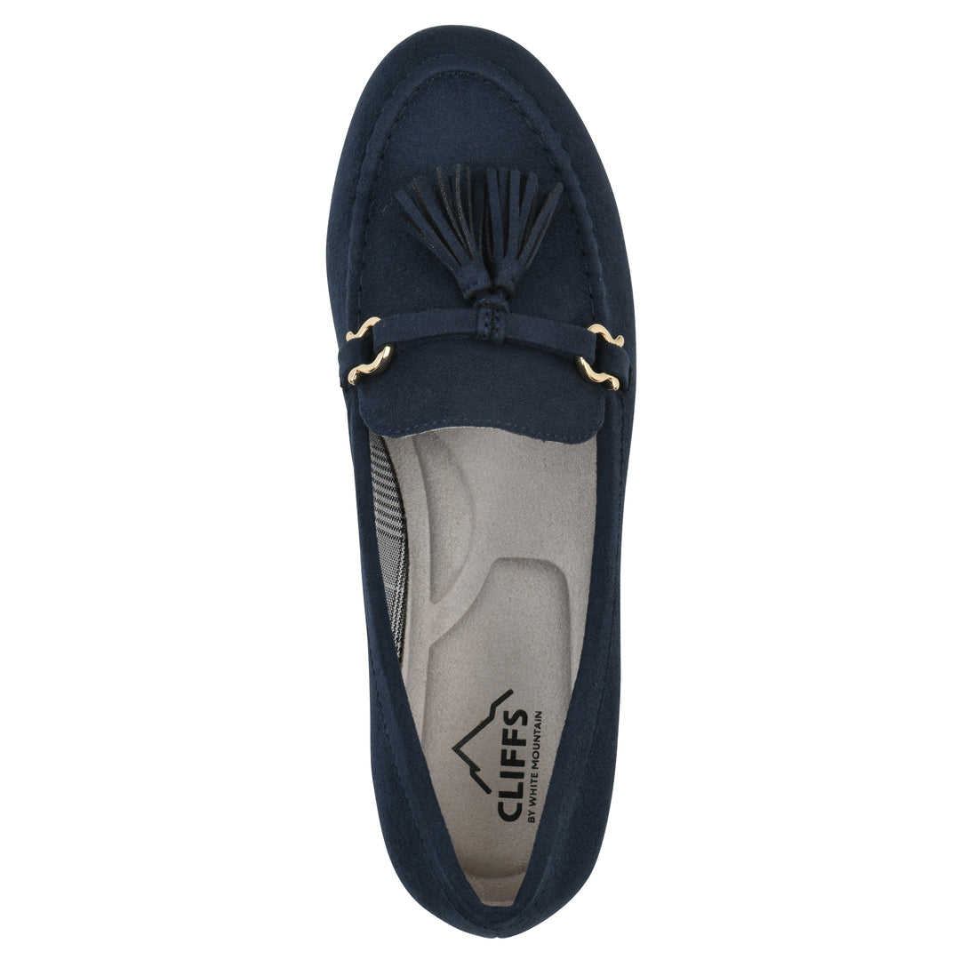 Gush Loafer - Navy Fabric