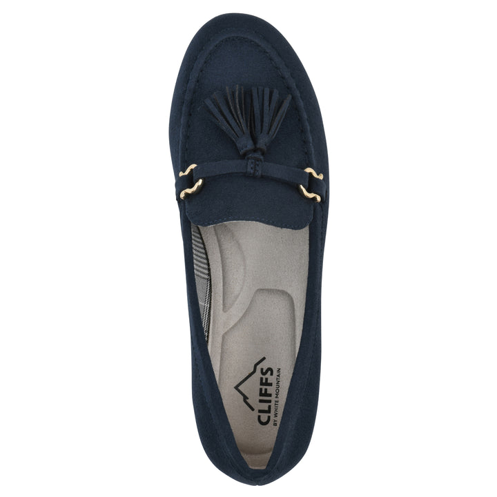 Gush Loafer - Navy Fabric