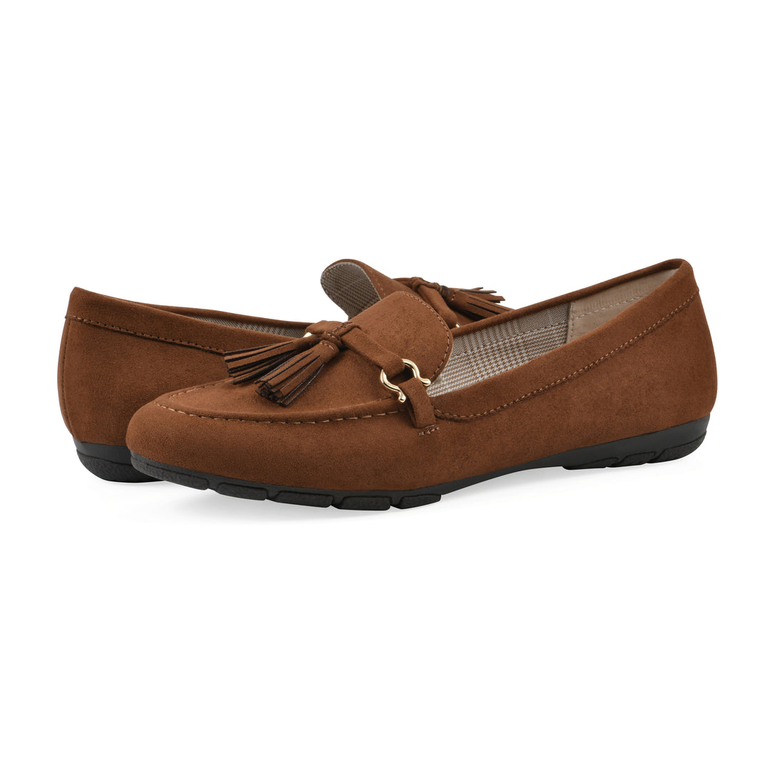 Gush Loafer - Whiskey Fabric