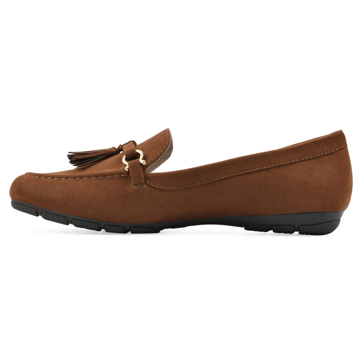 Gush Loafer - Whiskey Fabric